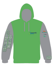 Load image into Gallery viewer, IN STOCK Community Games 2023 Hoodie - Indoor Teams, Cross Country, Marathon &amp; Cycling on Grass (May 27th &amp; 28th Names)