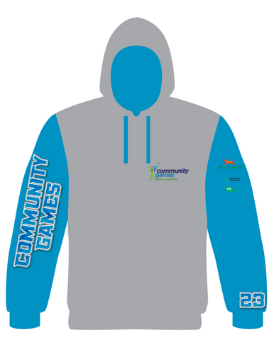 EXTRA ORDER Community Games 2023 Hoodie - Leinster North & Leinster South Regional Athletics Finals (August 19th Names)