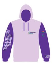 Load image into Gallery viewer, Community Games 2023 Hoodie - Plain Back