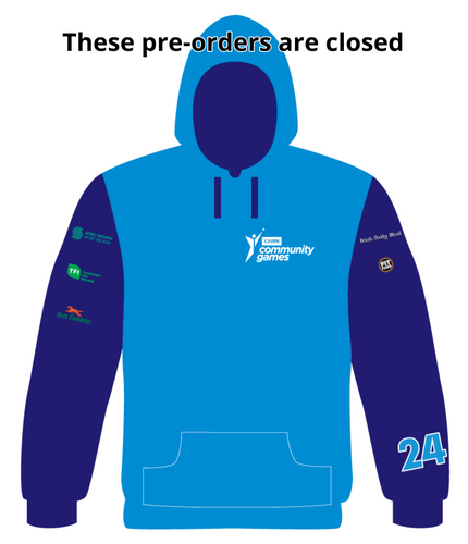 PRE-ORDER Cairn Community Games 2024 May National Finals Hoodie - (May 25th & 26th Names)