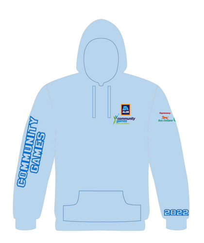 EXTRA ORDER Aldi Community Games 2022 Hoodie - Swimming National Finals (September 24th Names)