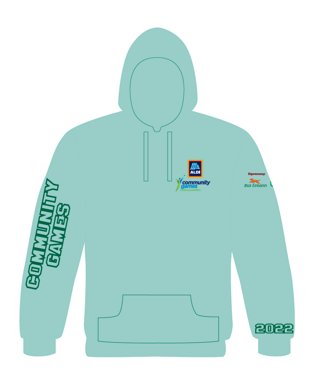 PRE-ORDER Aldi Community Games 2022 Hoodie - Art/Cultural and Talent National Finals (August 27th/28th Names)