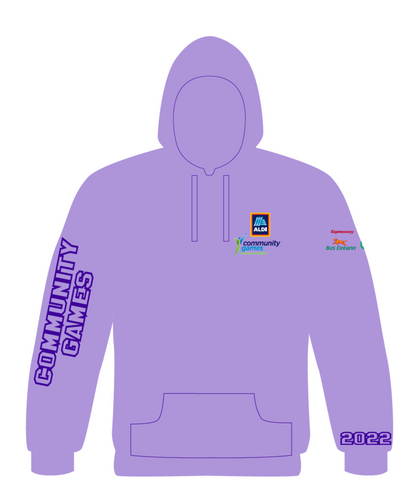 PRE-ORDER Aldi Community Games 2022 Hoodie - Swimming National Finals (September 24th Names)