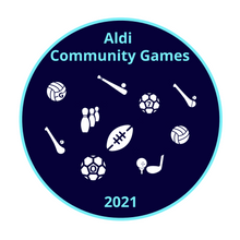 Load image into Gallery viewer, Aldi Community Games 2021 Patch - Team Events, Pitch &amp; Putt