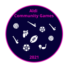 Load image into Gallery viewer, Aldi Community Games 2021 Patch - Team Events, Pitch &amp; Putt