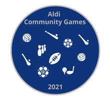 Load image into Gallery viewer, Aldi Community Games 2021 Patch - Team Events, Pitch &amp; Putt