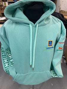 Aldi Community Games 2022 Hoodie - Outdoor Team Events, Cycling on Grass, and Marathon National Finals (September 24th Names)