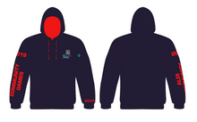 Load image into Gallery viewer, Hoodie with May Festival 2019 names from EG010, 10 Acres, Marathon and Duathlon